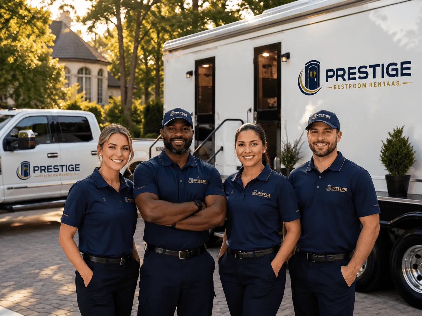Trusted Luxury Portable Restrooms company in Amery, WI
